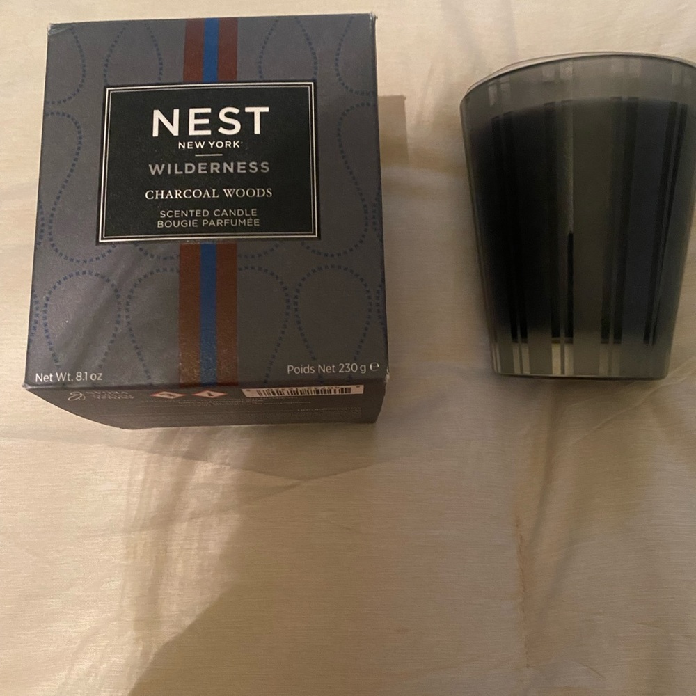 NEST NY Wilderness Collection Charcoal Woods Scented Candle 8.1-OZ Earthy Woody